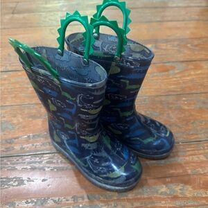 Kids Dinosaur Rain Boots
